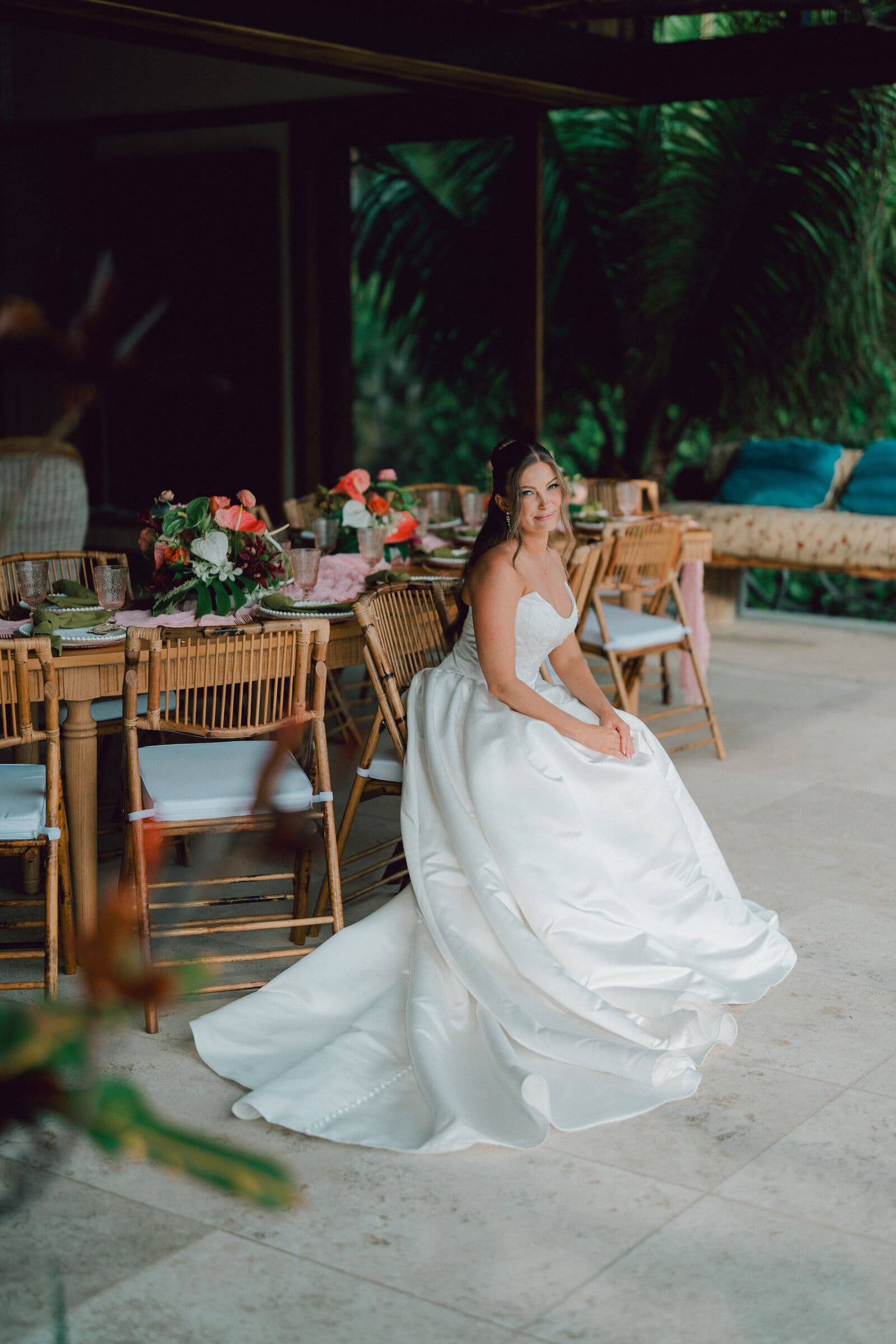 Kaitlyn and Jake wedding at a private estate in Kona, Hawaiʻi, photographed by Corey McCarley